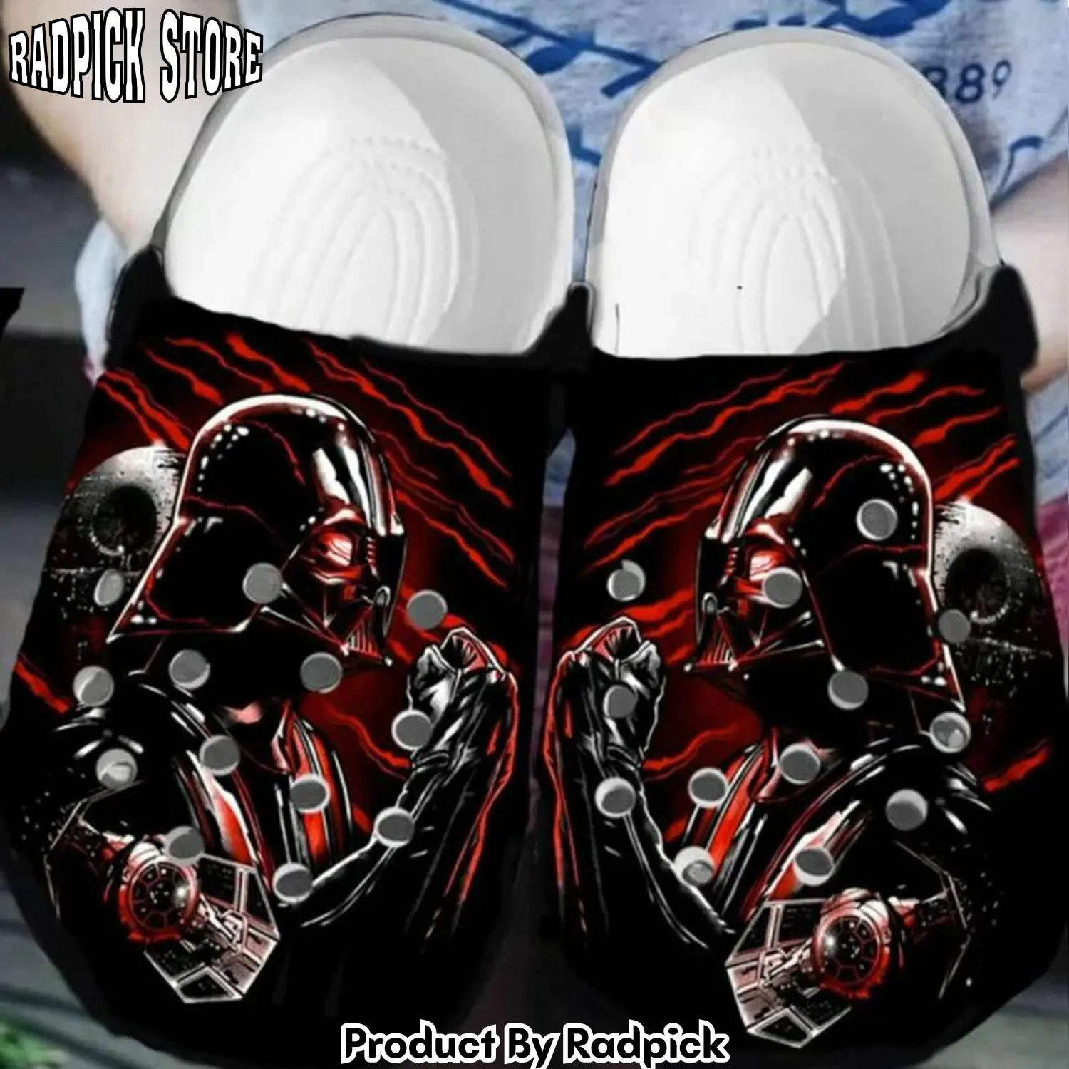 Radpick star wars darth vader crocss crocband clogs rp6521229